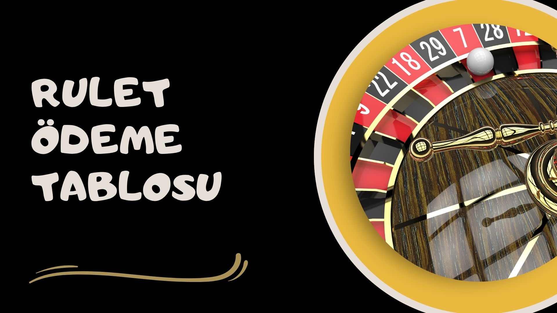 Rulet Ödeme Tablosu